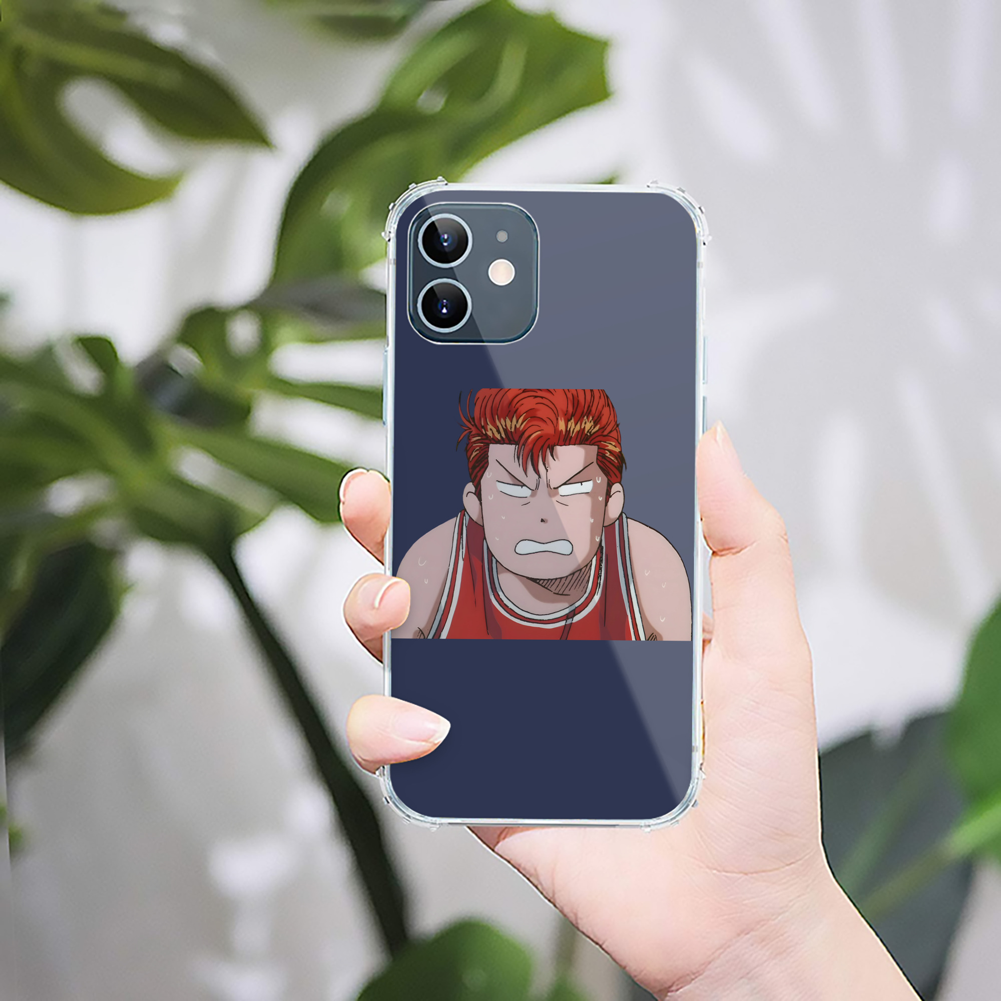 （画像用） SLAM DUNK／スラムダンク 【iPhone 12シリーズ対応】透明スマホケース（クリアソフトケース）